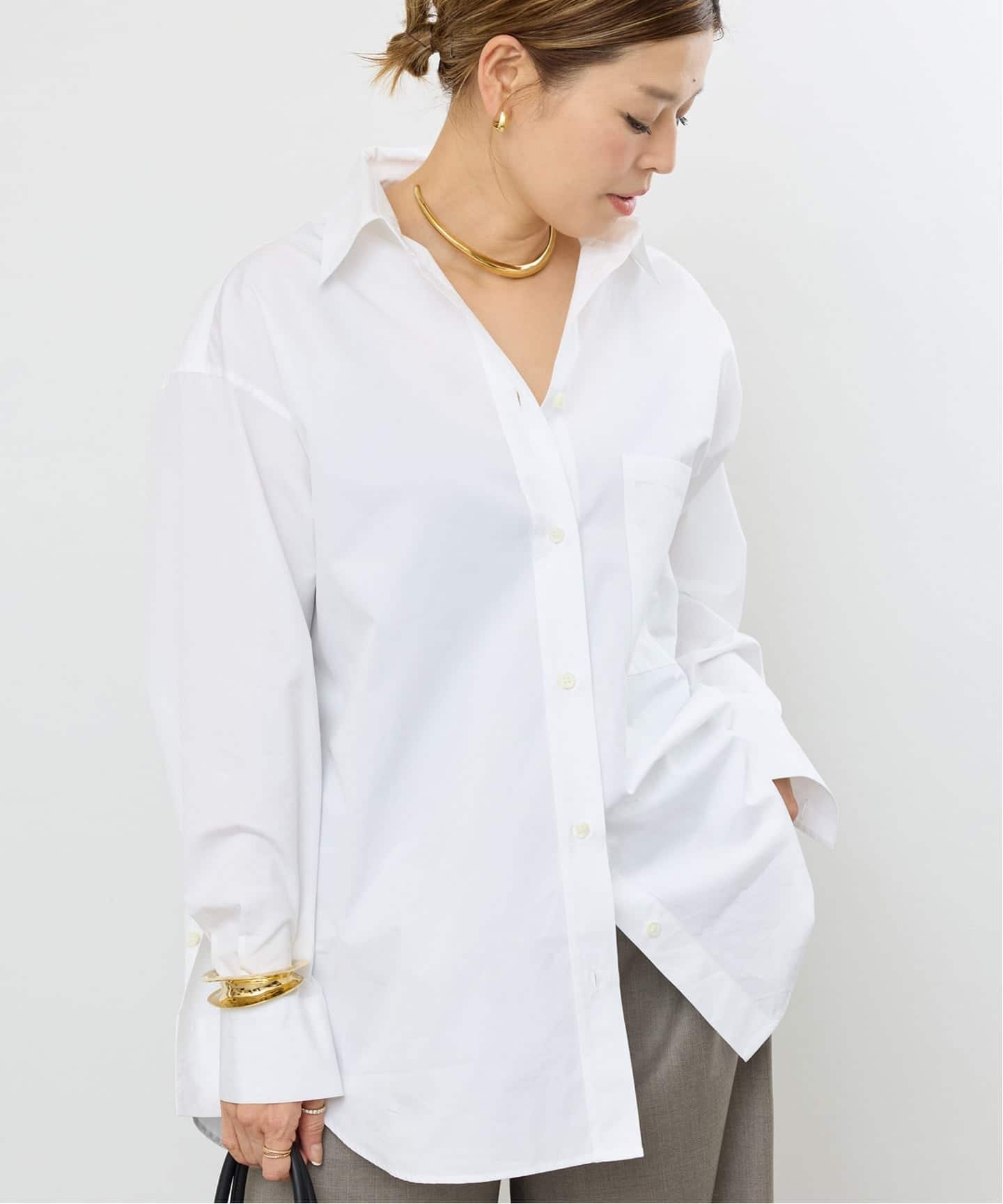 Effortless シャツ（シャツ／ブラウス）｜Deuxieme Classe