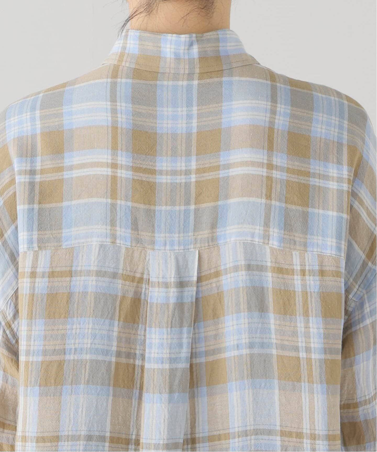 Vi/Li Check Wash シャツ（シャツ／ブラウス）｜Deuxieme Classe 