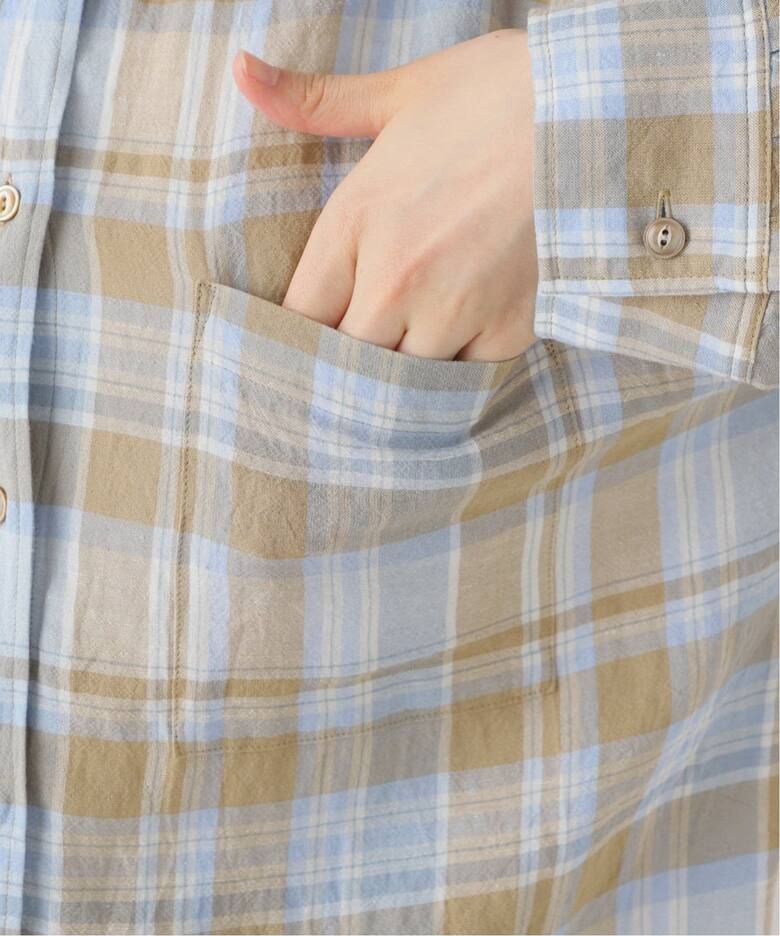 Vi/Li Check Wash シャツ（シャツ／ブラウス）｜Deuxieme Classe 