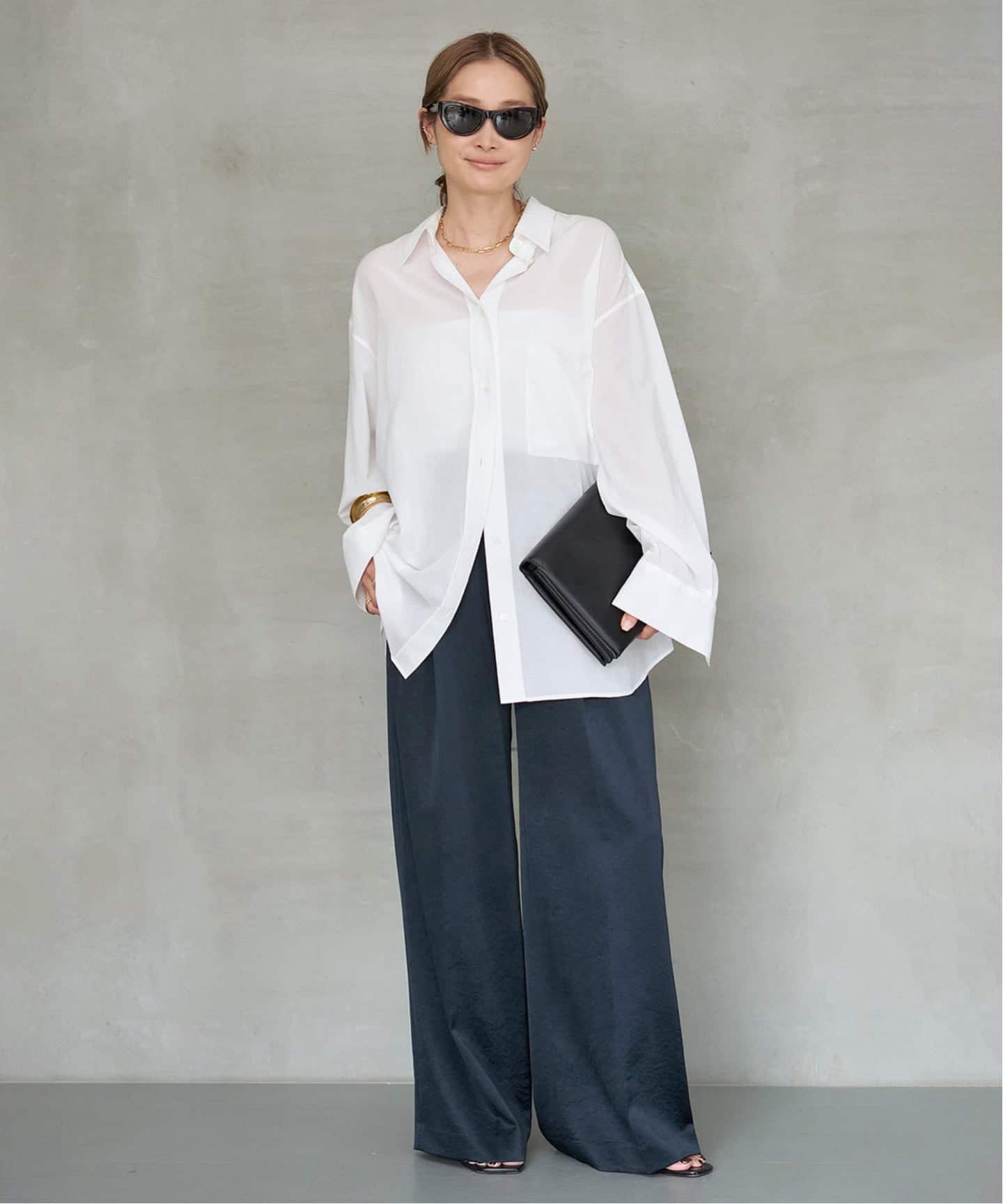美品　ドゥーズィエムクラスDeuxieme Classe Sheer ブラウス Deuxieme Classe（ドゥーズィエムクラス）の「Sheer ブラウス