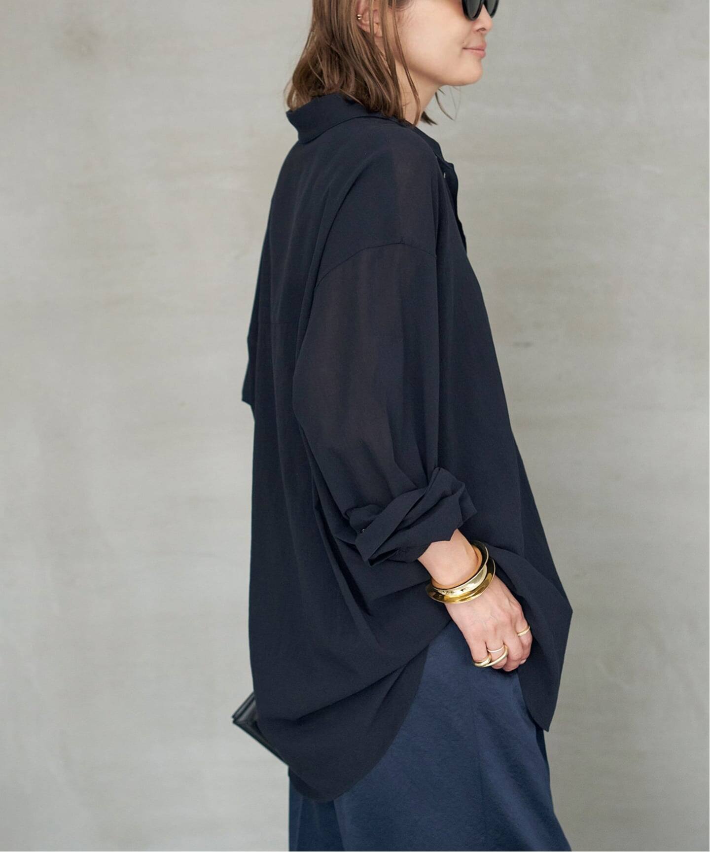 Cotton Sheer Wash シャツ（シャツ／ブラウス）｜Deuxieme