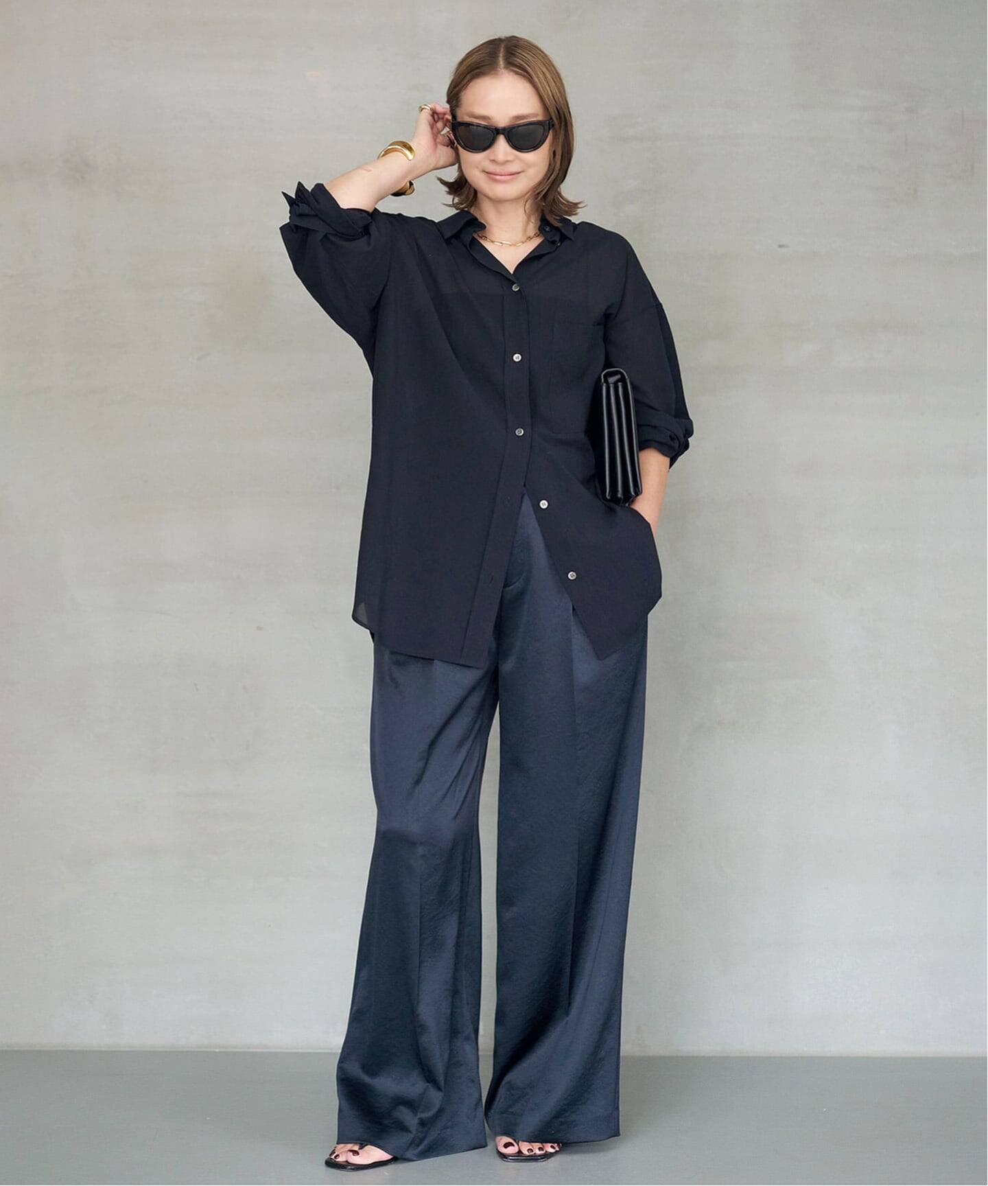 Cotton Sheer Wash シャツ（シャツ／ブラウス）｜Deuxieme