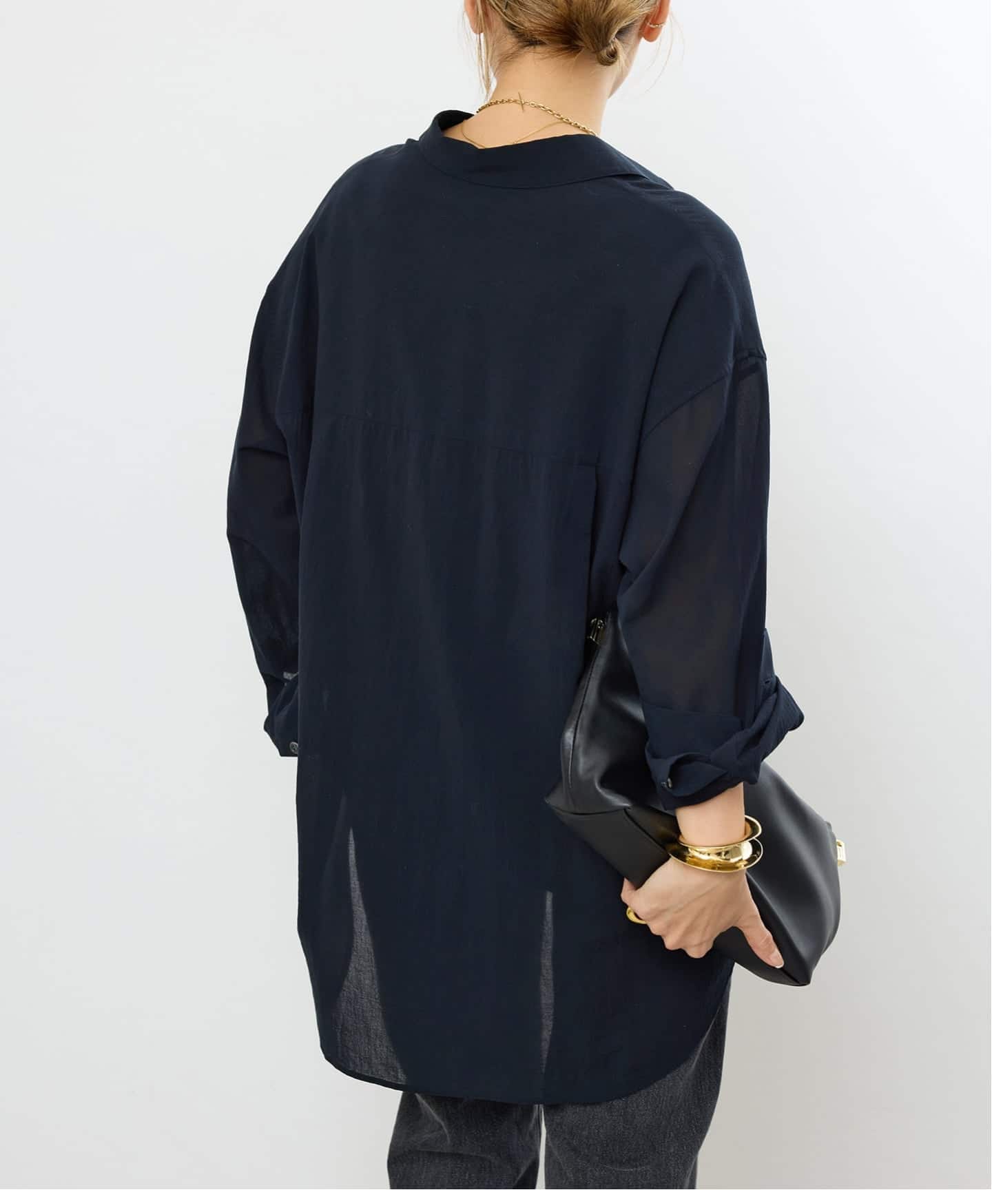 Cotton Sheer Wash シャツ（シャツ／ブラウス）｜Deuxieme