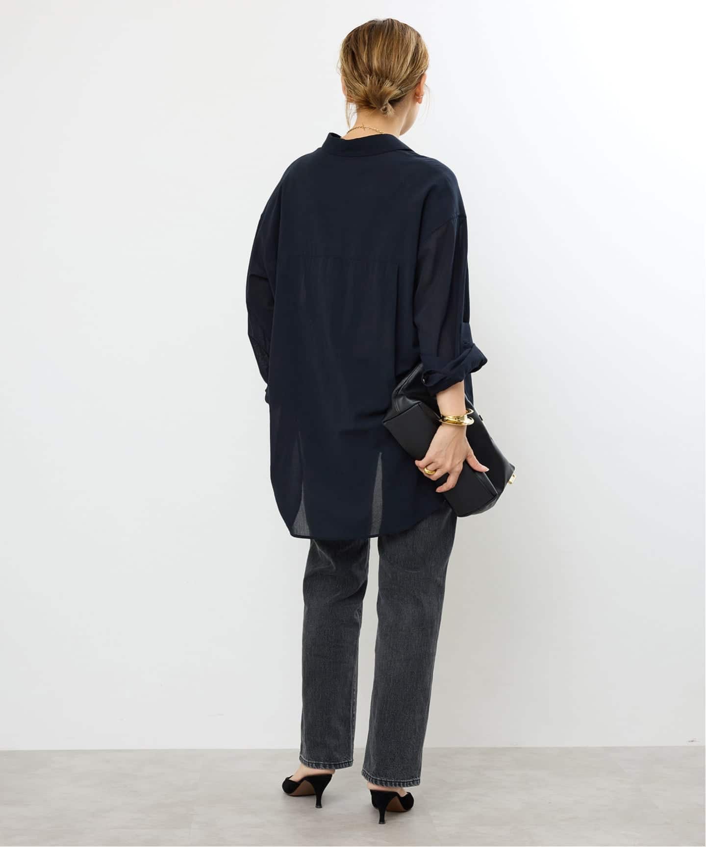 Cotton Sheer Wash シャツ（シャツ／ブラウス）｜Deuxieme