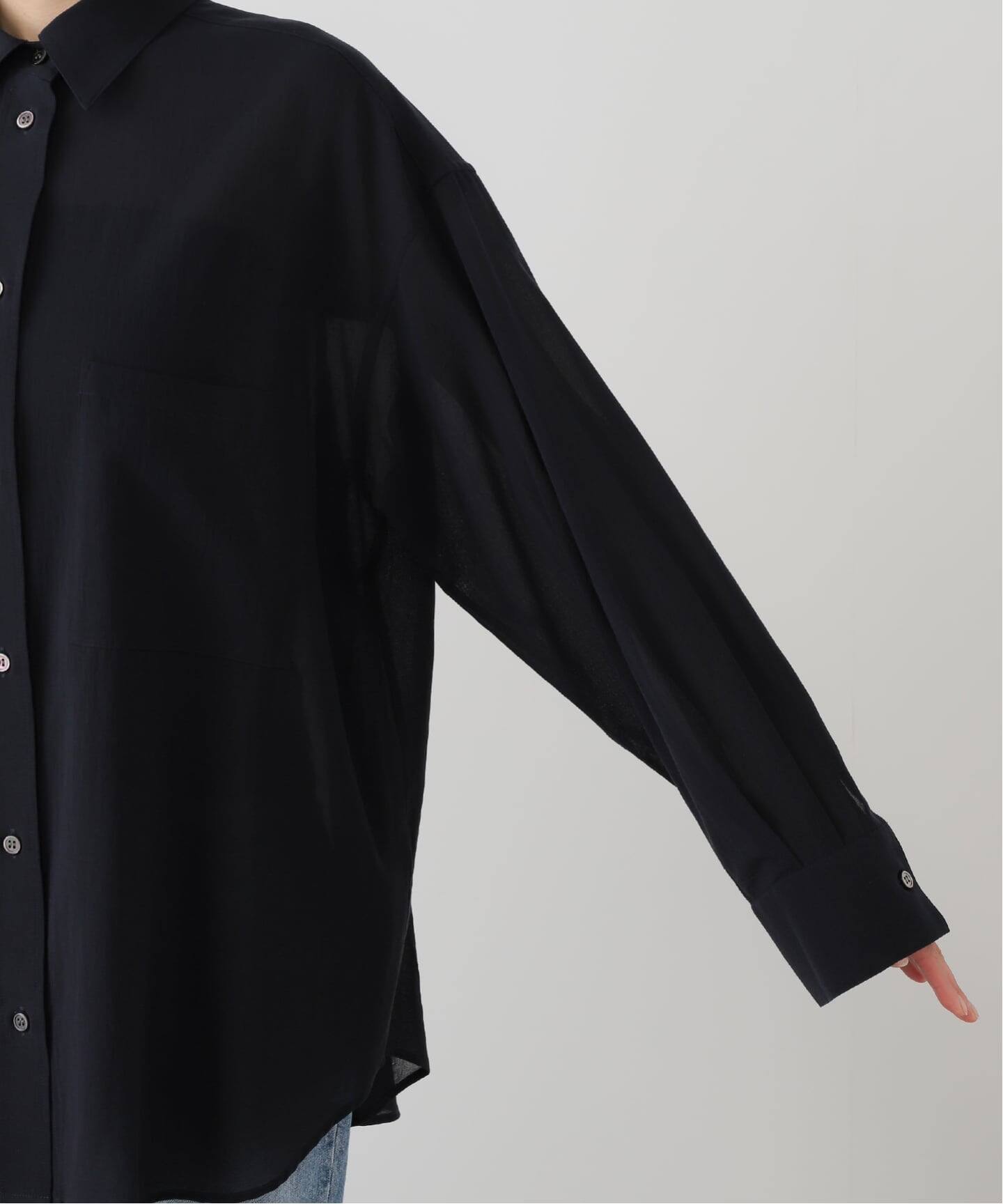 Cotton Sheer Wash シャツ（シャツ／ブラウス）｜Deuxieme