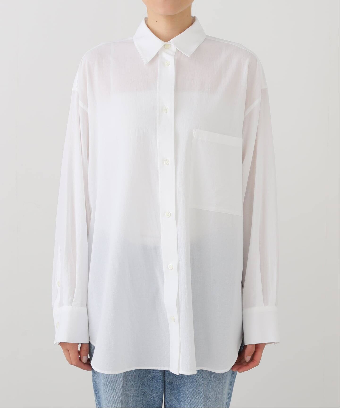 週末セール！ドゥーズィエムクラス Cotton Sheer Wash シャツ Cotton Sheer Wash シャツ（シャツ／ブラウス）｜Deuxieme Classe