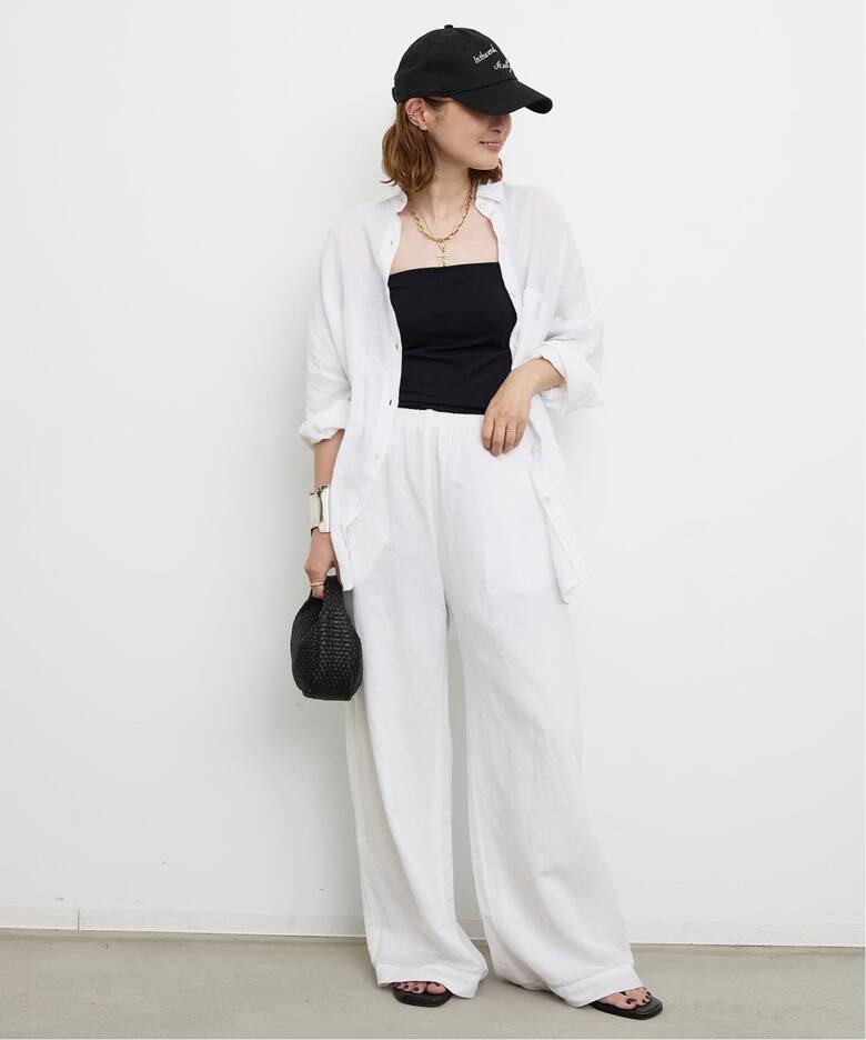 New Linen ワイドシャツ（シャツ／ブラウス）｜Deuxieme Classe 
