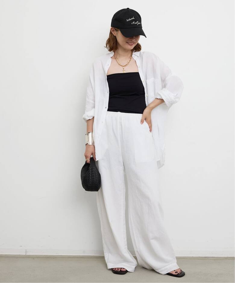 New Linen ワイドシャツ（シャツ／ブラウス）｜Deuxieme Classe 