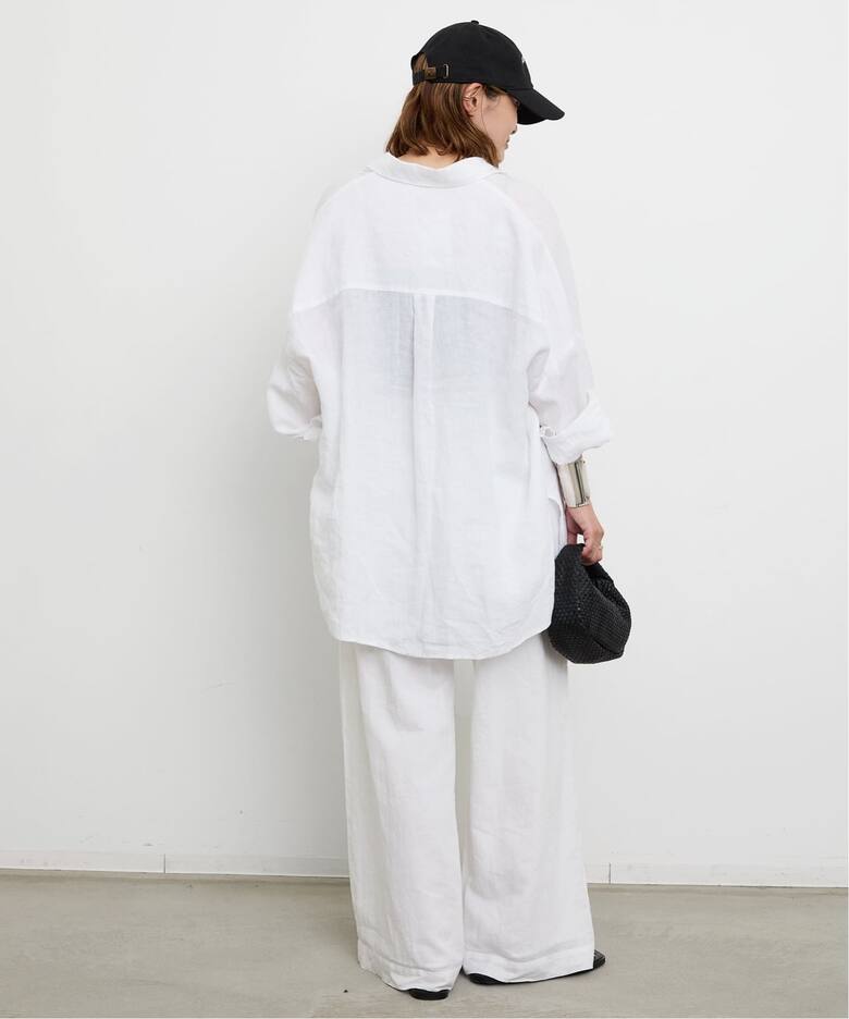 New Linen ワイドシャツ（シャツ／ブラウス）｜Deuxieme Classe 