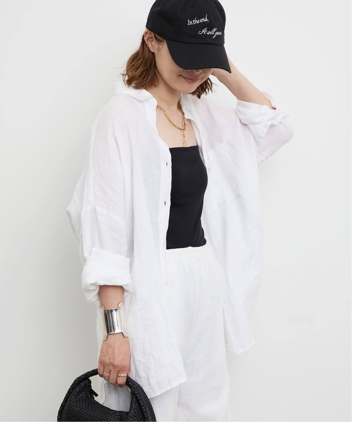 New Linen ワイドシャツ（シャツ／ブラウス）｜Deuxieme Classe