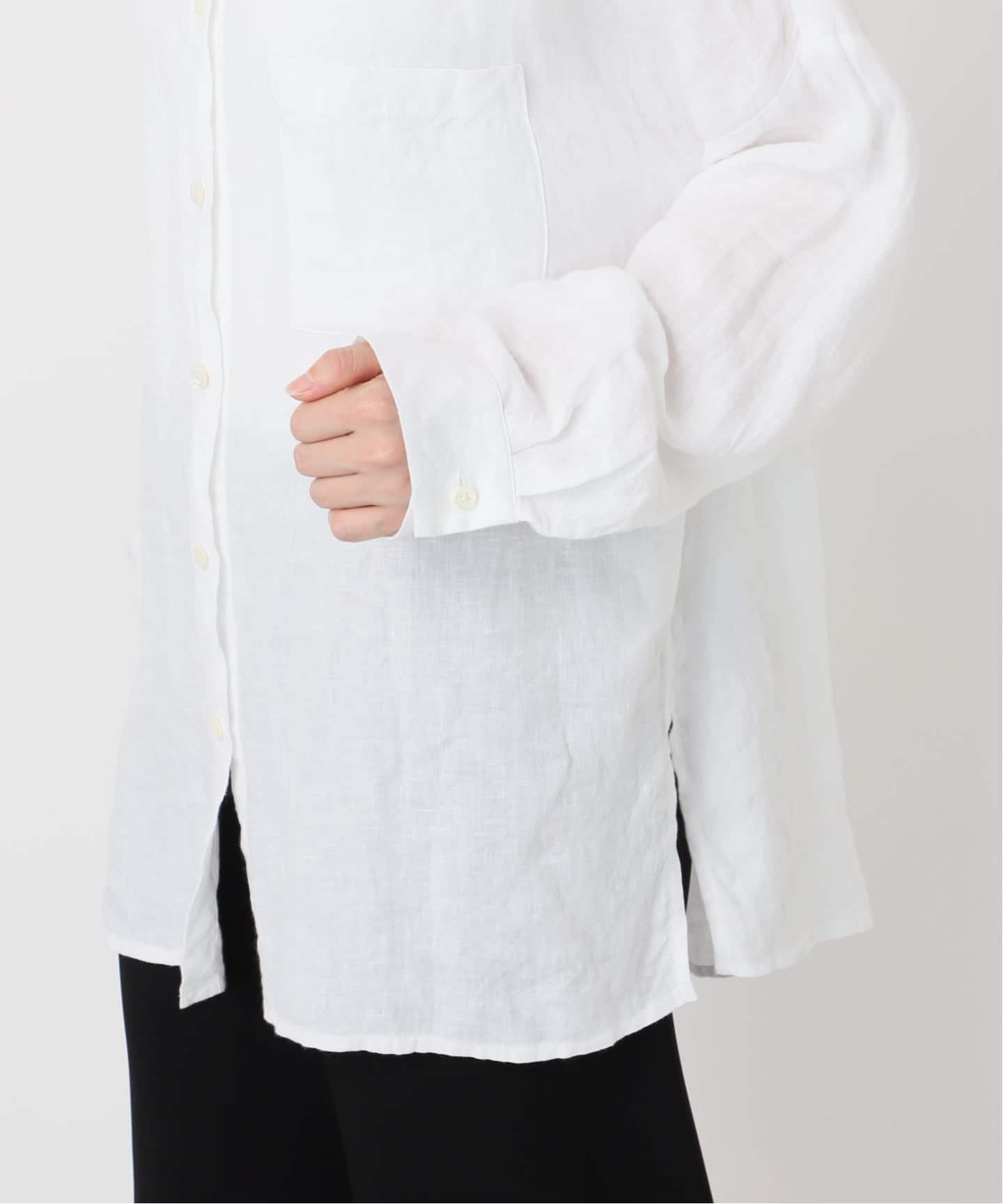 New Linen ワイドシャツ（シャツ／ブラウス）｜Deuxieme Classe
