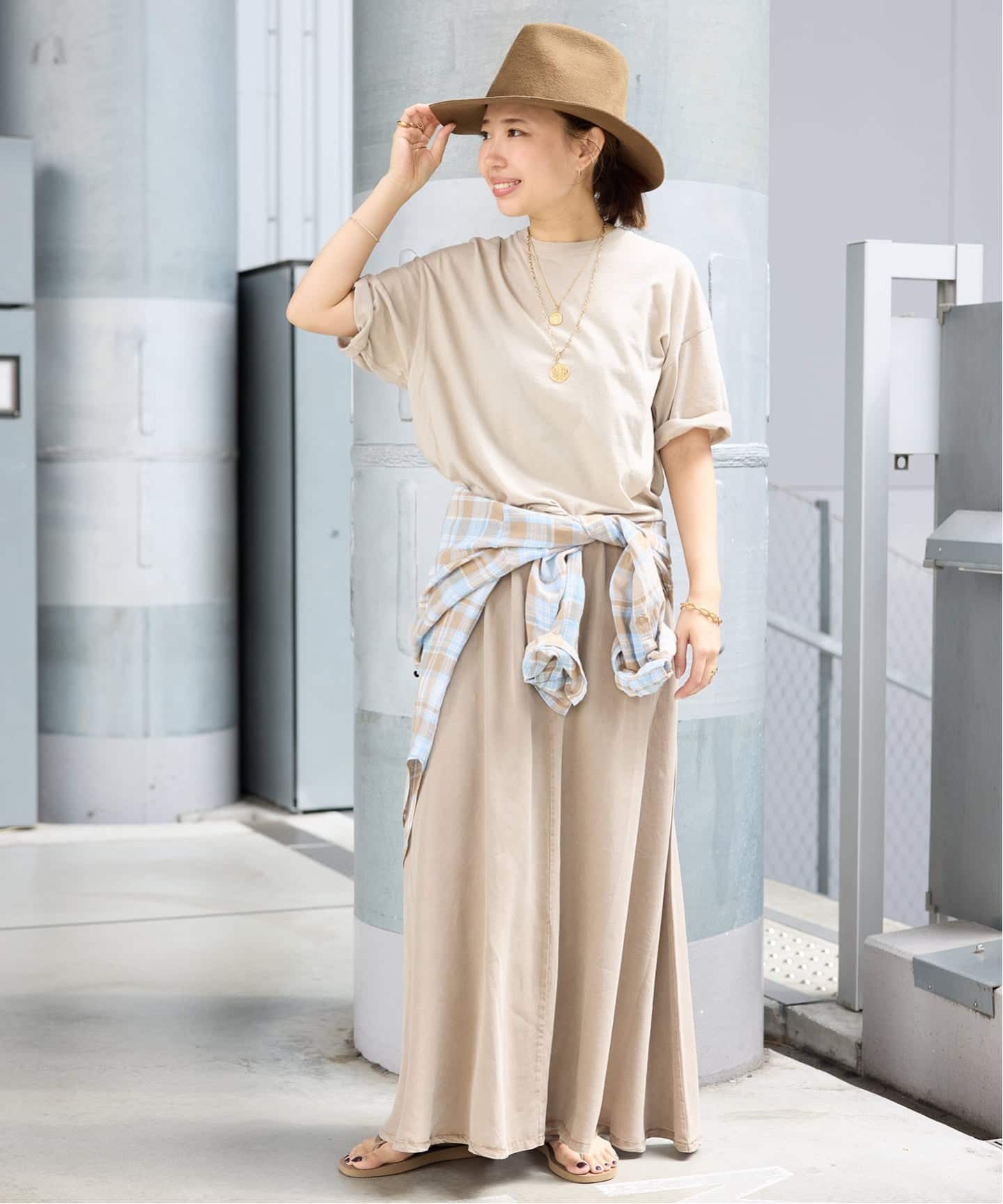 追加 Vi/Li Check Wash シャツ（シャツ／ブラウス）｜Deuxieme Classe