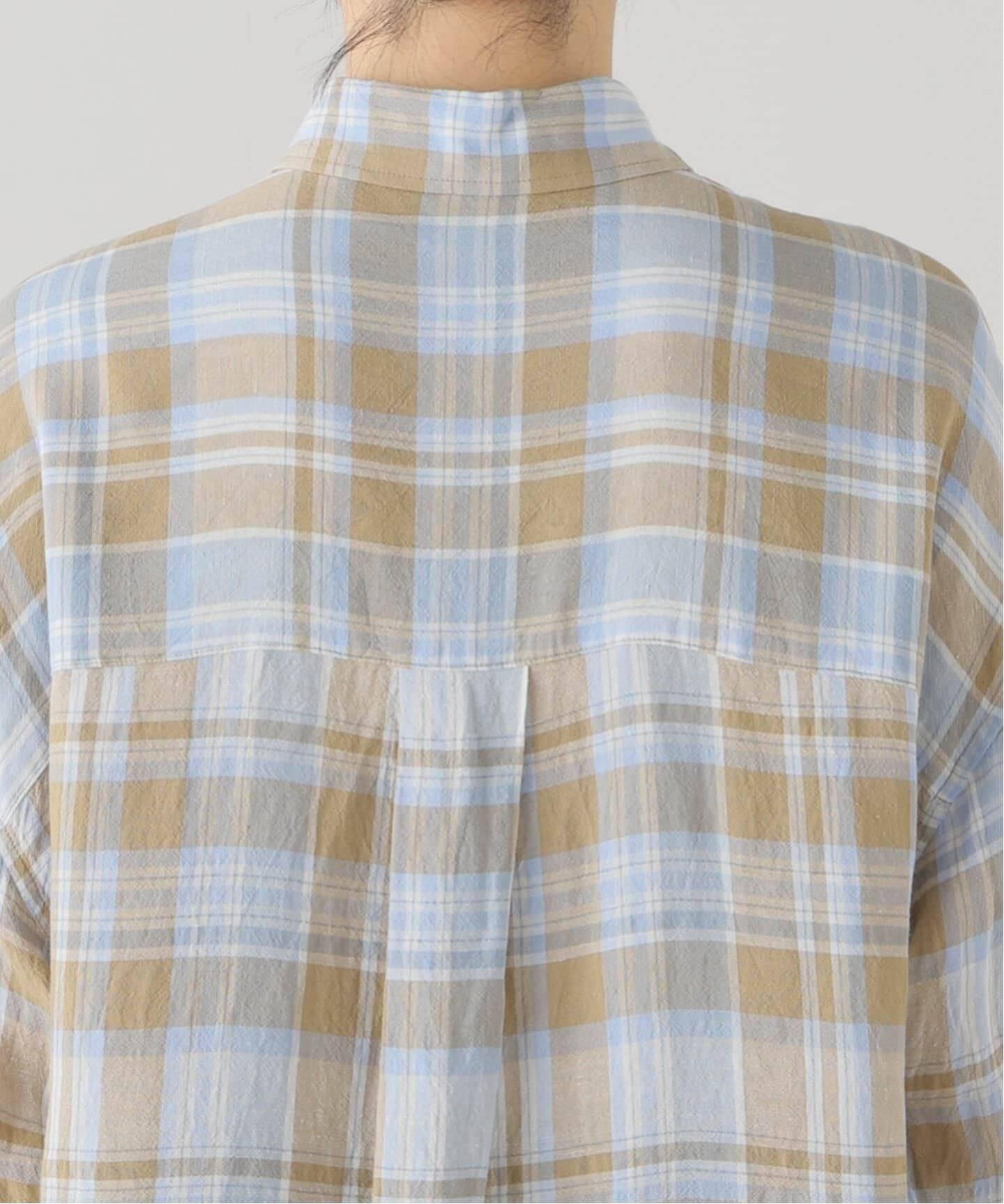 Vi/Li Check Wash シャツ 追加 Vi/Li Check Wash シャツ（シャツ／ブラウス）｜Deuxieme