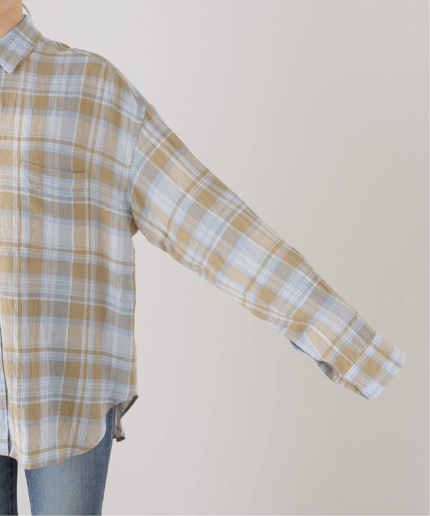 Vi/Li Check Wash シャツ Vi/Li Check Wash シャツ（シャツ／ブラウス）｜Deuxieme Classe
