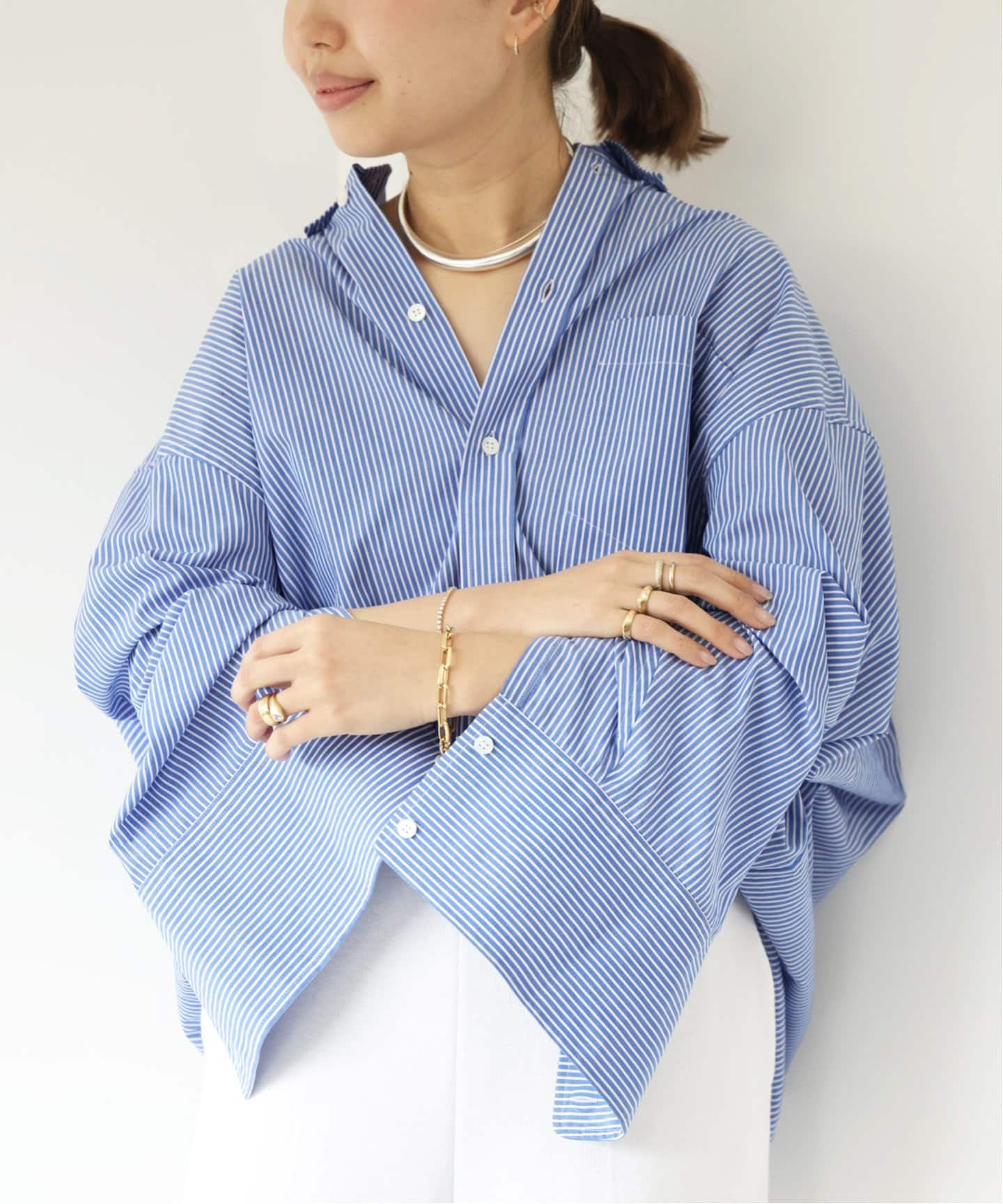 【新品】Deuxième Classe PARDIEストライプシャツ PARDIE ストライプ シャツ（シャツ／ブラウス）｜Deuxieme