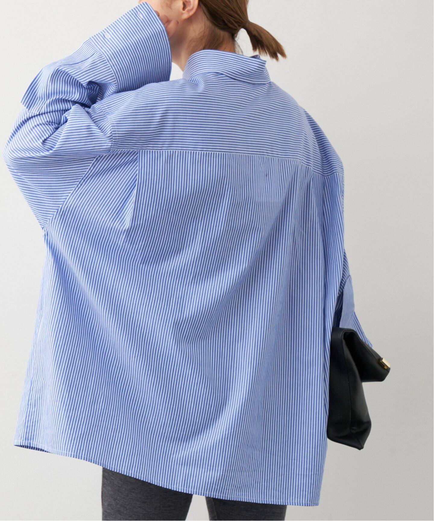 DARKPARK/ダークパーク】NATHALIE STRIPE（シャツ／ブラウス