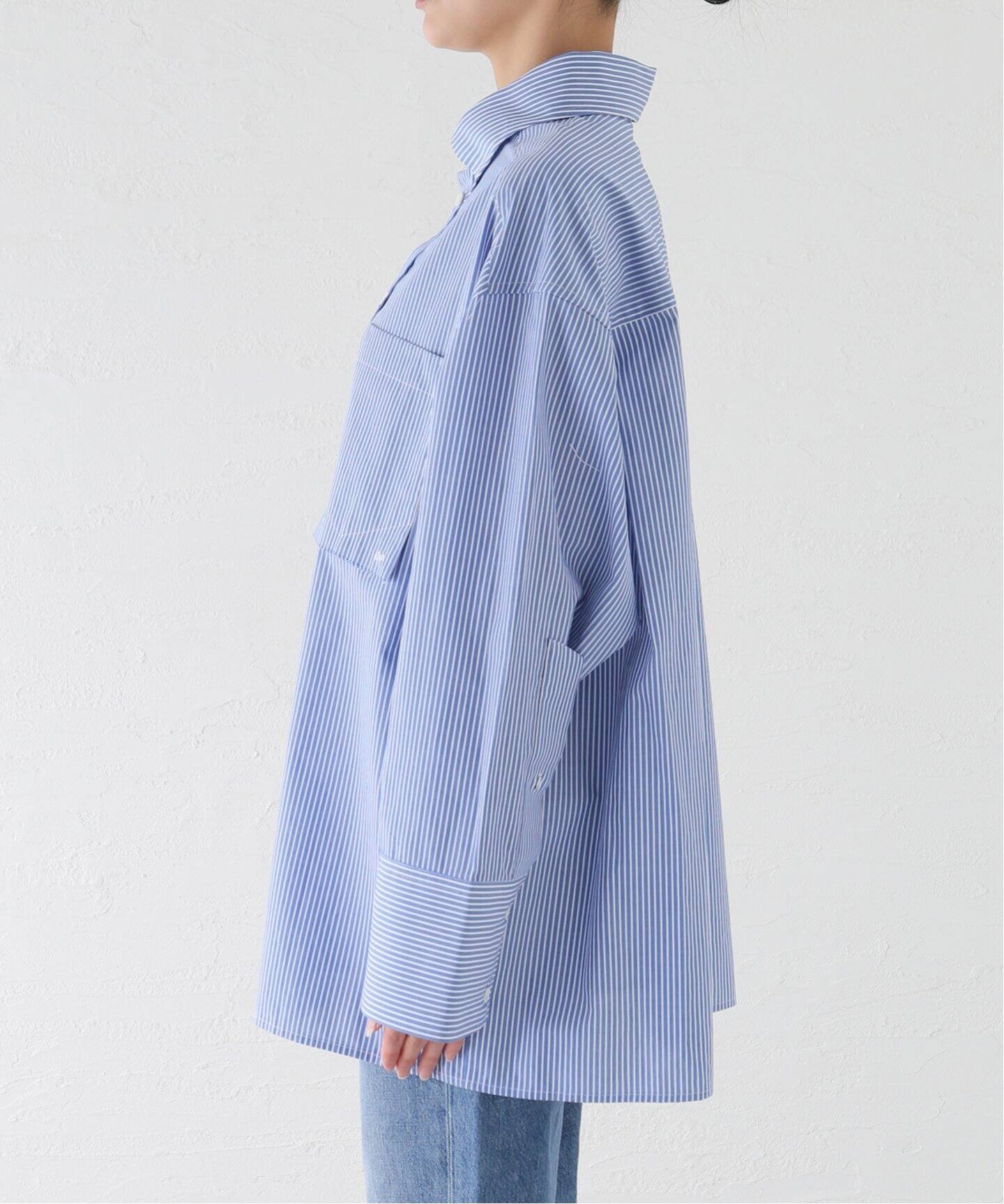 DARKPARK/ダークパーク】NATHALIE STRIPE（シャツ／ブラウス