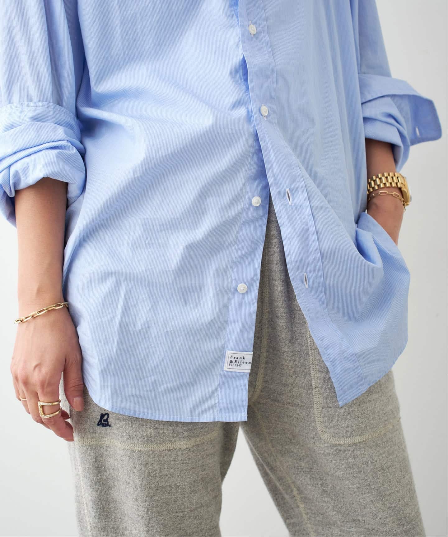 FRANK&EILEEN/フランクアンドアイリーン】FINBAR SHIRT（シャツ