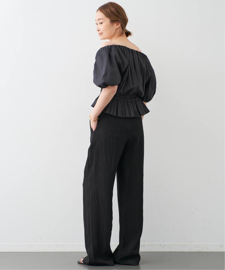 MERLETTE/マーレット】Scoop Neck Blouse（シャツ／ブラウス 