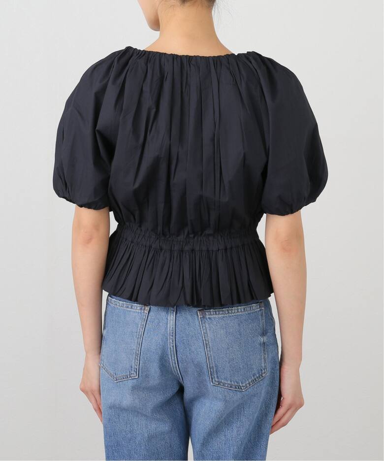 MERLETTE/マーレット】Scoop Neck Blouse（シャツ／ブラウス 