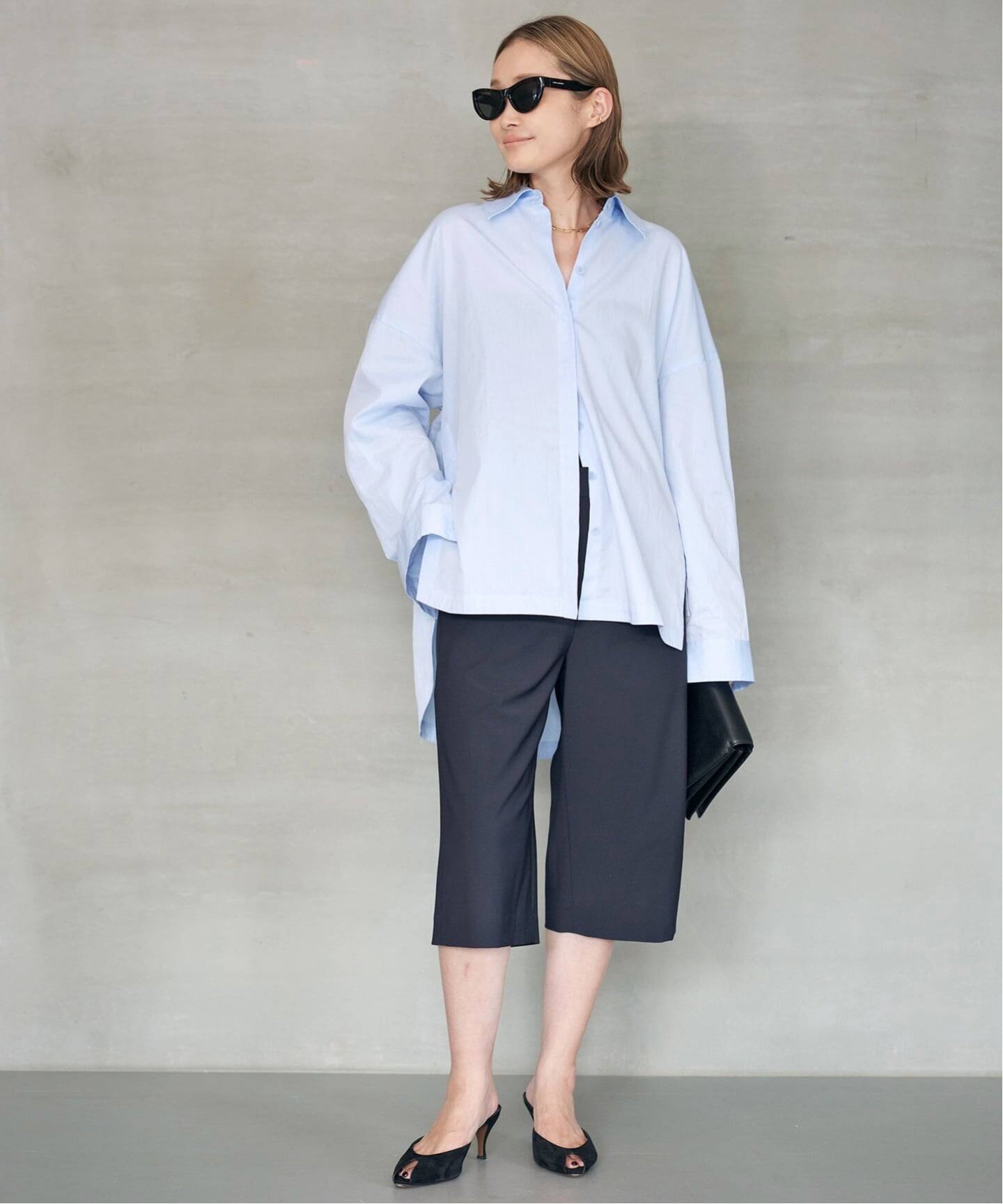 あゆひ Tibi Deuxieme Classe SHINY NYLON TIBI/ティビ】SHIRTING GABE SHIRT（シャツ／ブラウス