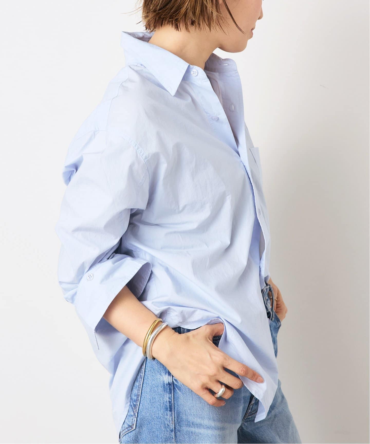 売れ筋商品|||シチズンズ オブ ヒューマニティ シャツ レディース トップス KAYLA - Button-down blouse - indigo CITIZENS OF HUMANITY/シチズンズ・オブ・ヒューマニティ