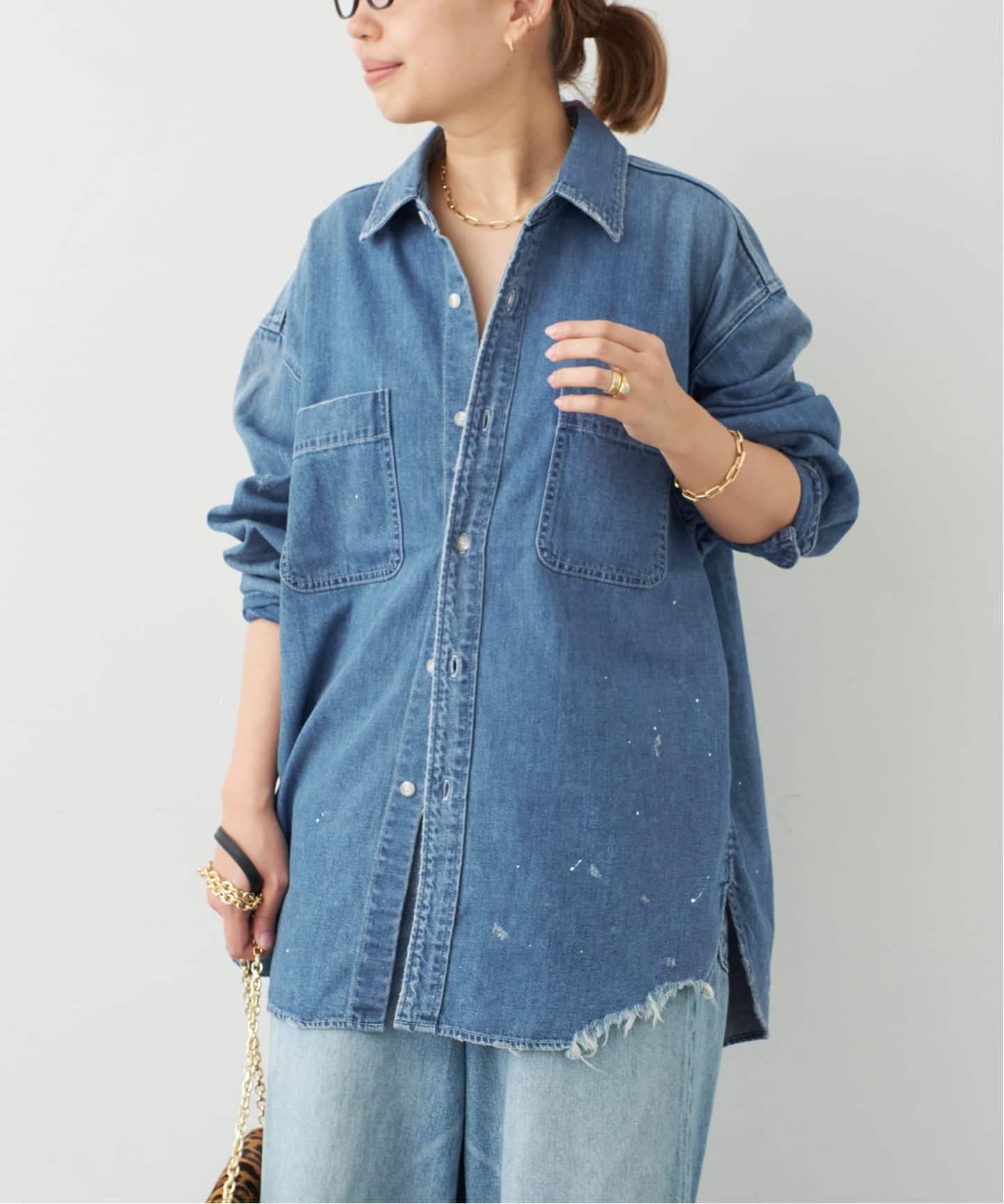 JOHNBULL/ジョンブル】DENIM SHIRT（シャツ／ブラウス）｜Deuxieme