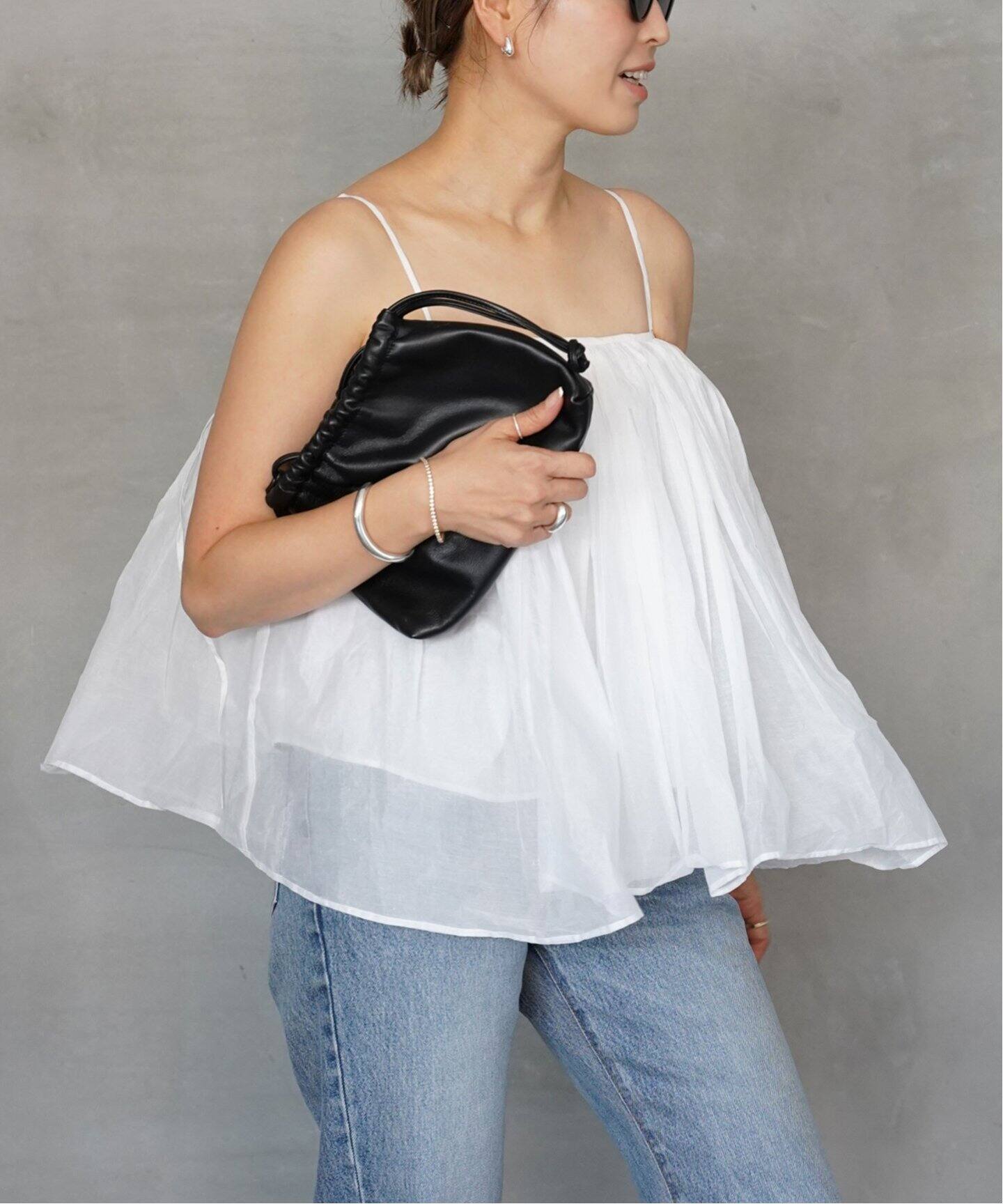 MARILYN MOON/マリリンムーン】dramatic cami Blouse（シャツ 