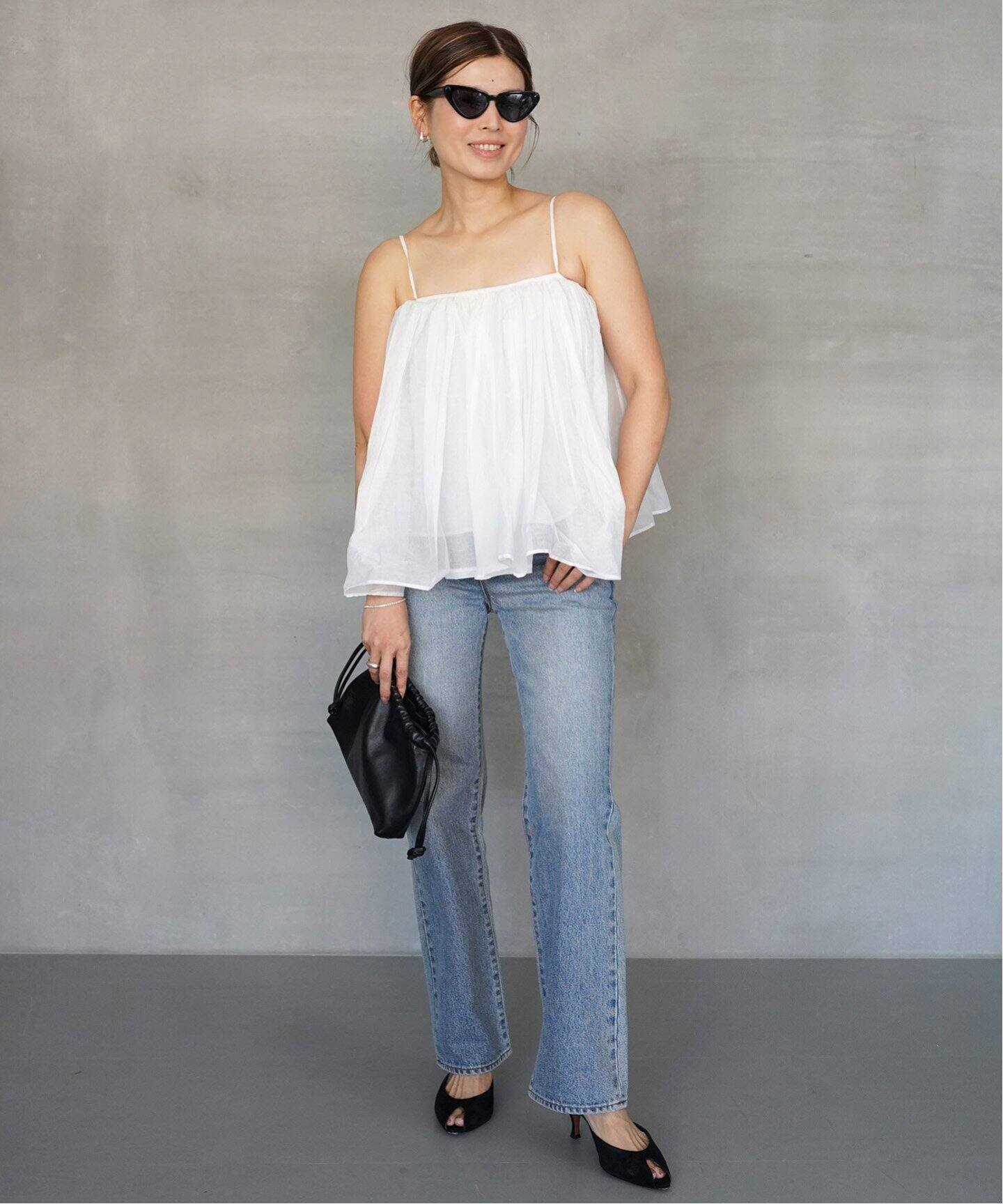 MARILYN MOON/マリリンムーン】dramatic cami Blouse（シャツ 