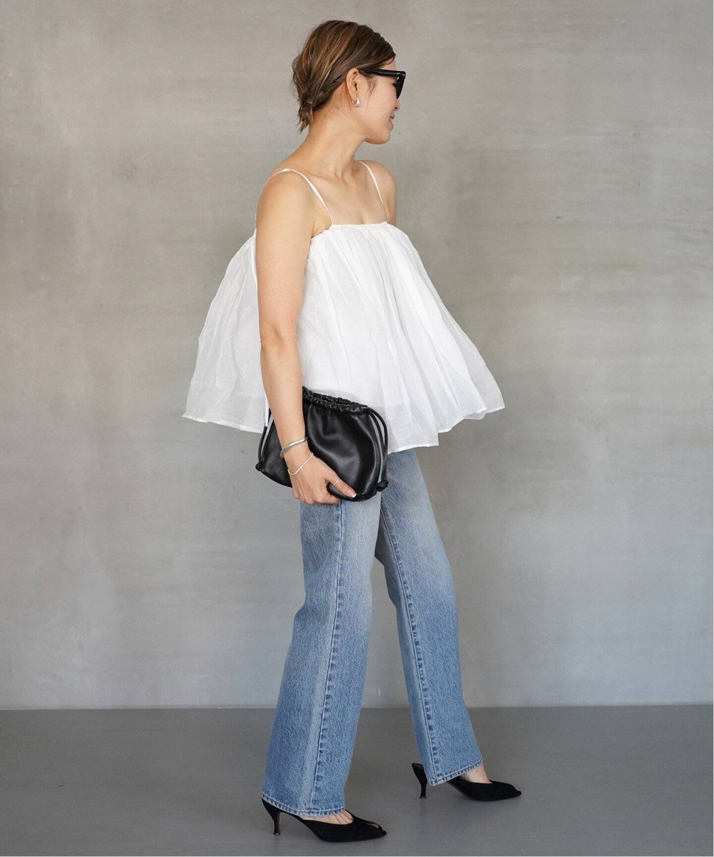 MARILYN MOON/マリリンムーン】dramatic cami Blouse（シャツ