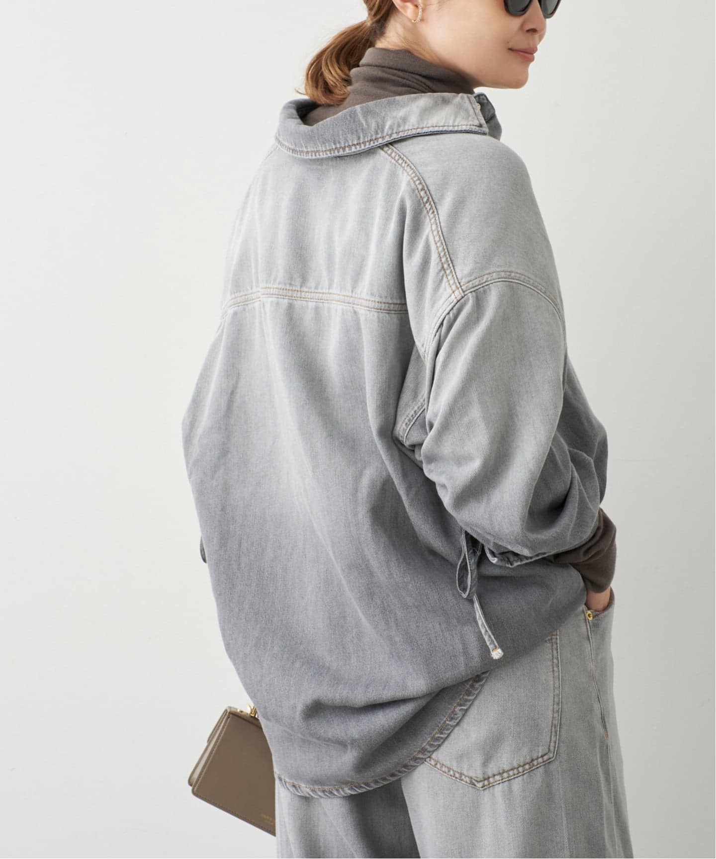 DARKPARK/ダークパーク】ROUCHE SHIRT（シャツ／ブラウス）｜Deuxieme