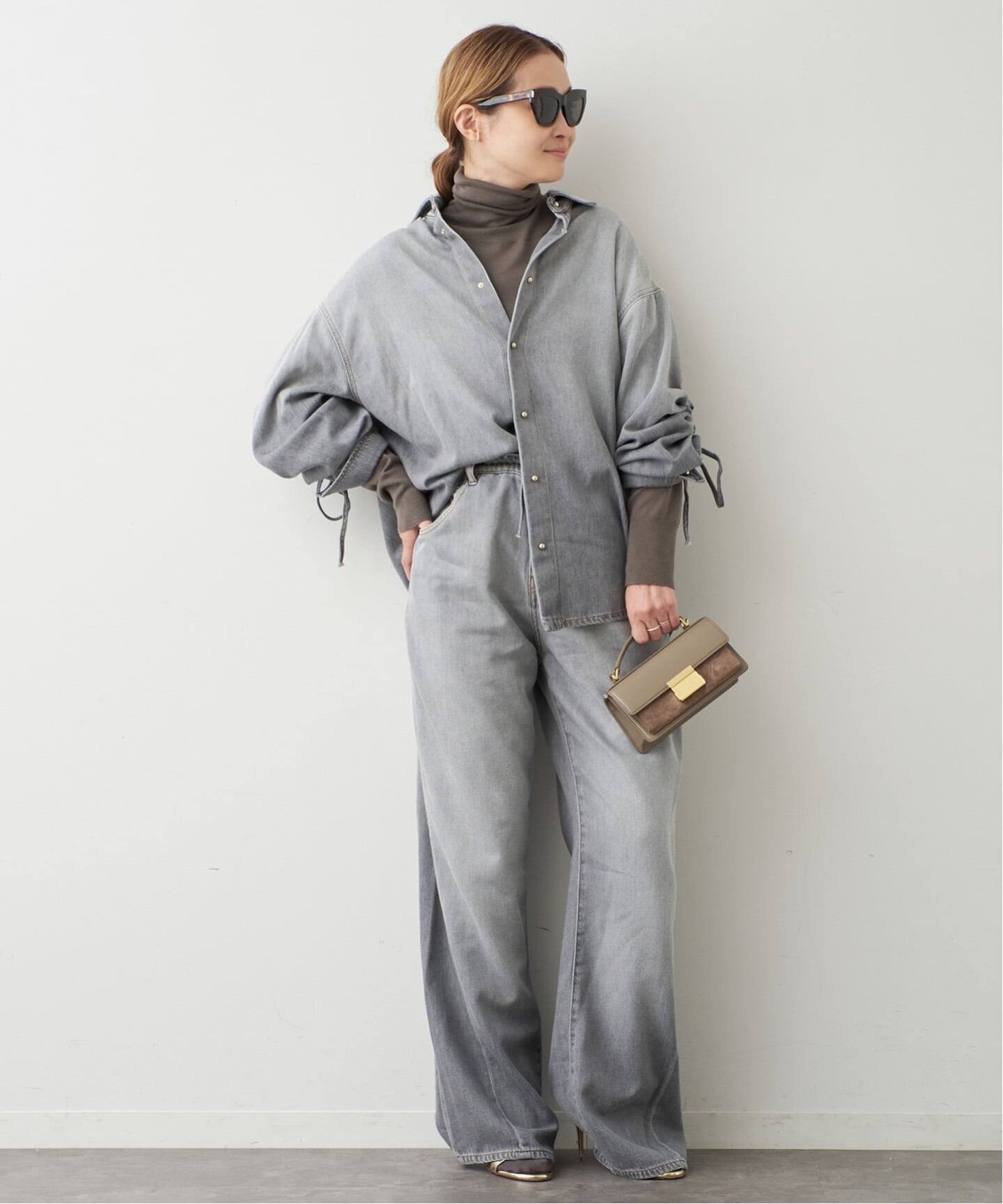 DARKPARK/ダークパーク】ROUCHE SHIRT（シャツ／ブラウス）｜Deuxieme