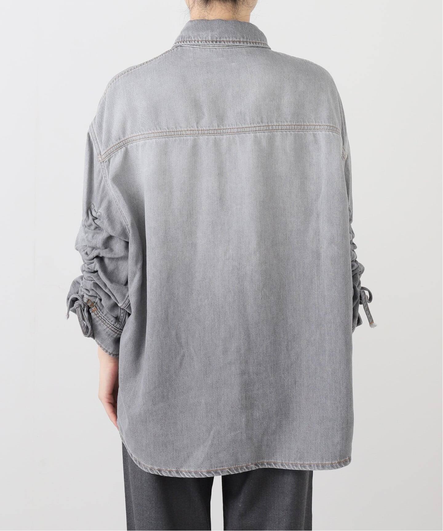 DARKPARK/ダークパーク】ROUCHE SHIRT（シャツ／ブラウス）｜Deuxieme