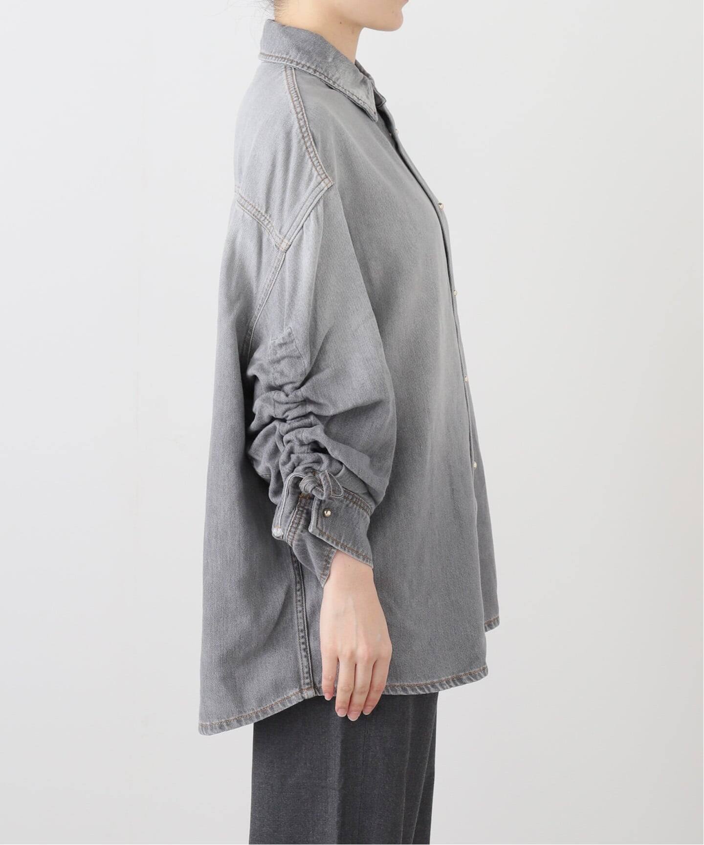 Deuxieme Classe DARKPARK ダークパーク　シャツ DARKPARK/ダークパーク】ROUCHE SHIRT（シャツ／ブラウス）｜Deuxieme