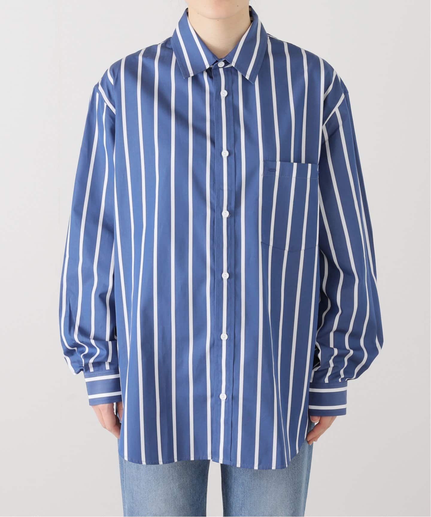 Deuxieme Classe マトー　CLASSIC STRIPE SHIRT 1099200032660_0799.jpg