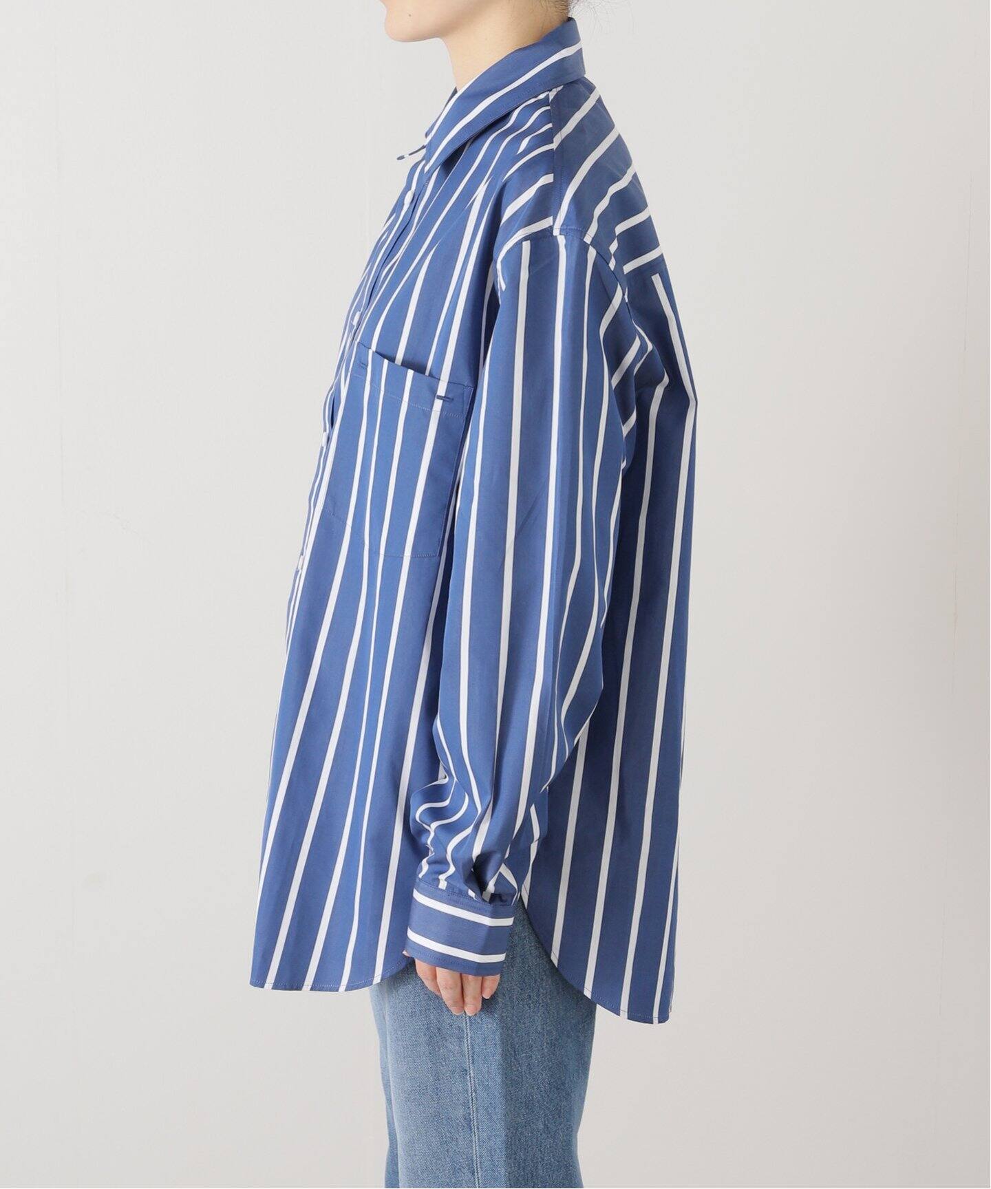 MATTEAU/マトー】CLASSIC STRIPE SHIRT（シャツ／ブラウス