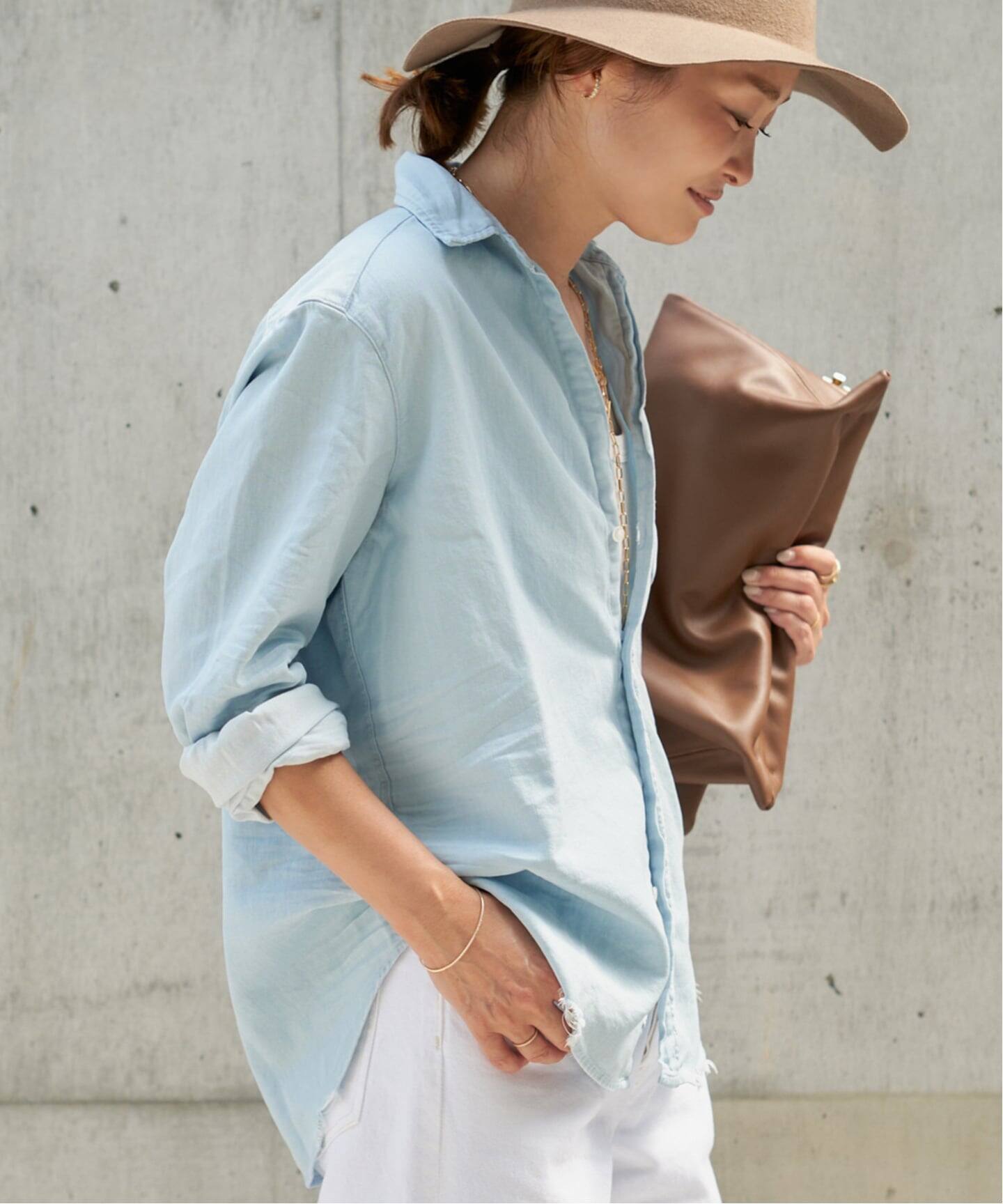FRANK&EILEEN/フランクアンドアイリーン】STONEWASHED SHIRT（シャツ 