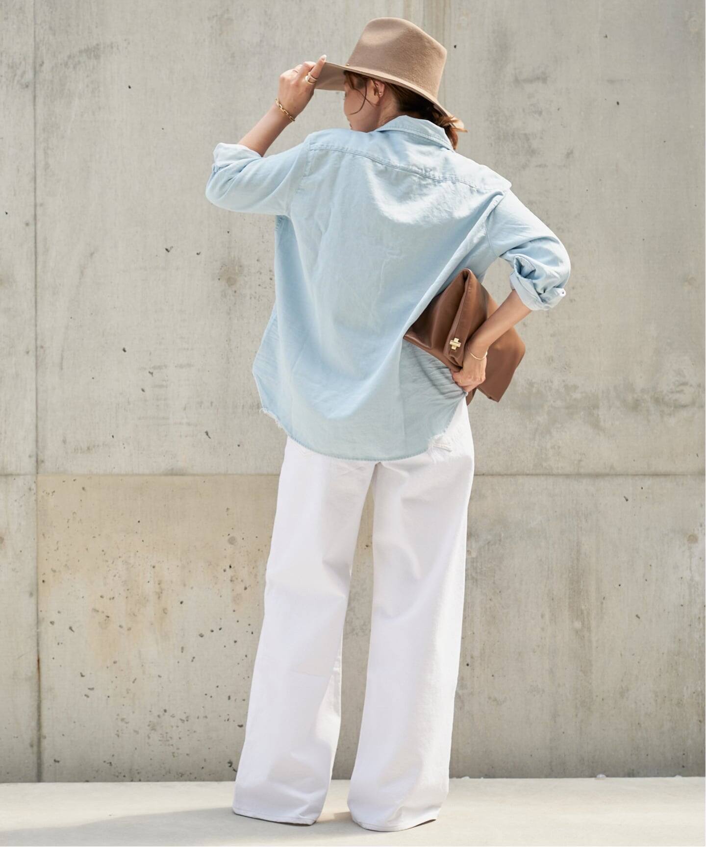FRANK&EILEEN/フランクアンドアイリーン】STONEWASHED SHIRT（シャツ 