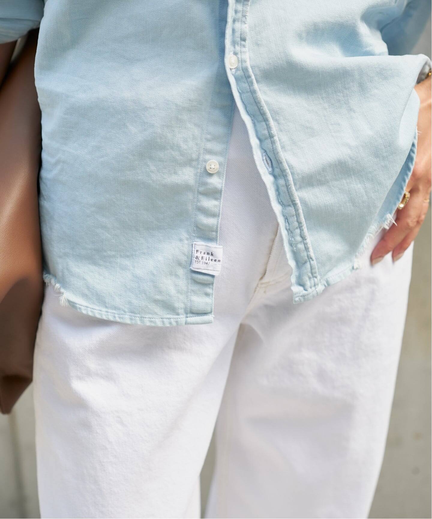 FRANK&EILEEN/フランクアンドアイリーン】STONEWASHED SHIRT（シャツ 
