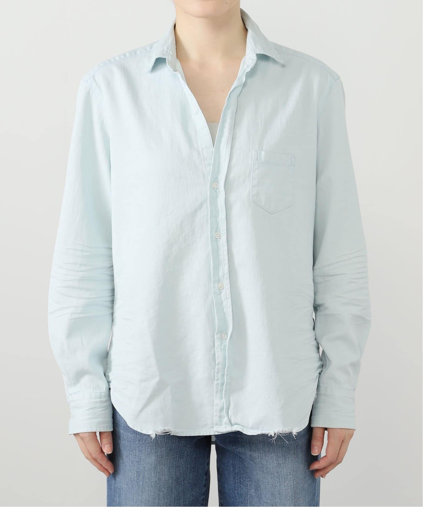 DEUXIEME CLASSE - FRANK＆EILEEN WASHED シャツ FRANK&EILEEN/フランクアンドアイリーン】EILEEN/WASHED LINEN