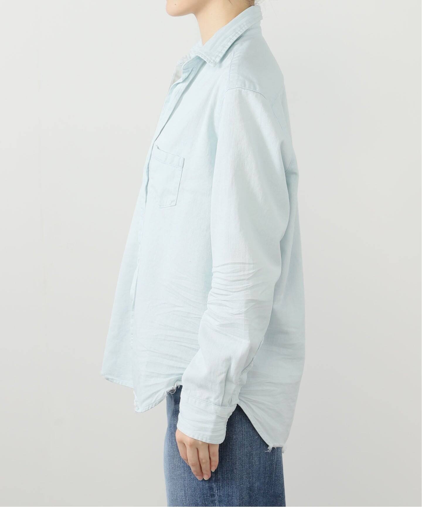 FRANK&EILEEN/フランクアンドアイリーン】STONEWASHED SHIRT（シャツ 