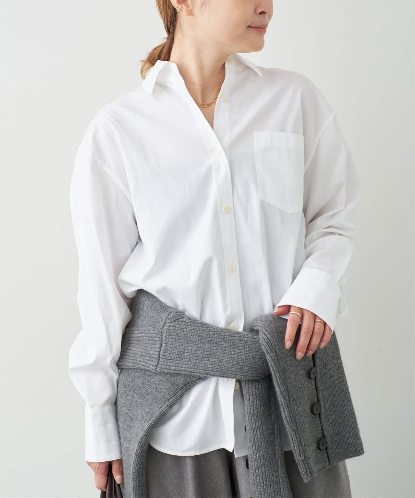 MARIA MCMANUS/マリアマクマナス】Oversized Tunic Shirt（シャツ