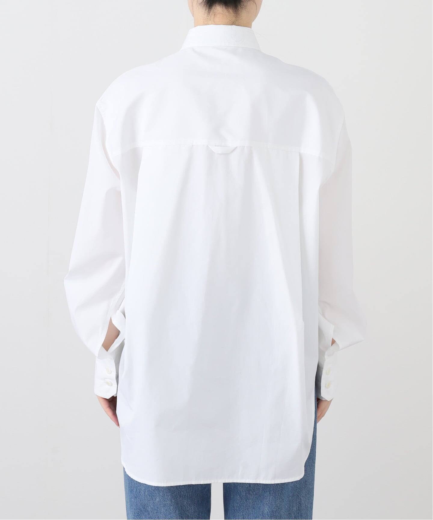 美品 MARIAMCMANUS マリアマクマナス シャツ ブラウス 長袖 白 Deuxieme Classe（ドゥーズィエムクラス）の「【MARIA McMANUS/マリア