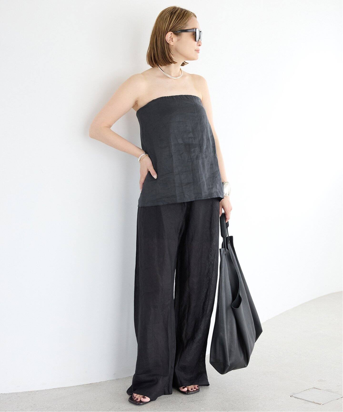 MUSE de Deuxieme Classe チューブ トップ BIRROT/ビロット】ベアトップ（チューブトップ）｜MUSE de