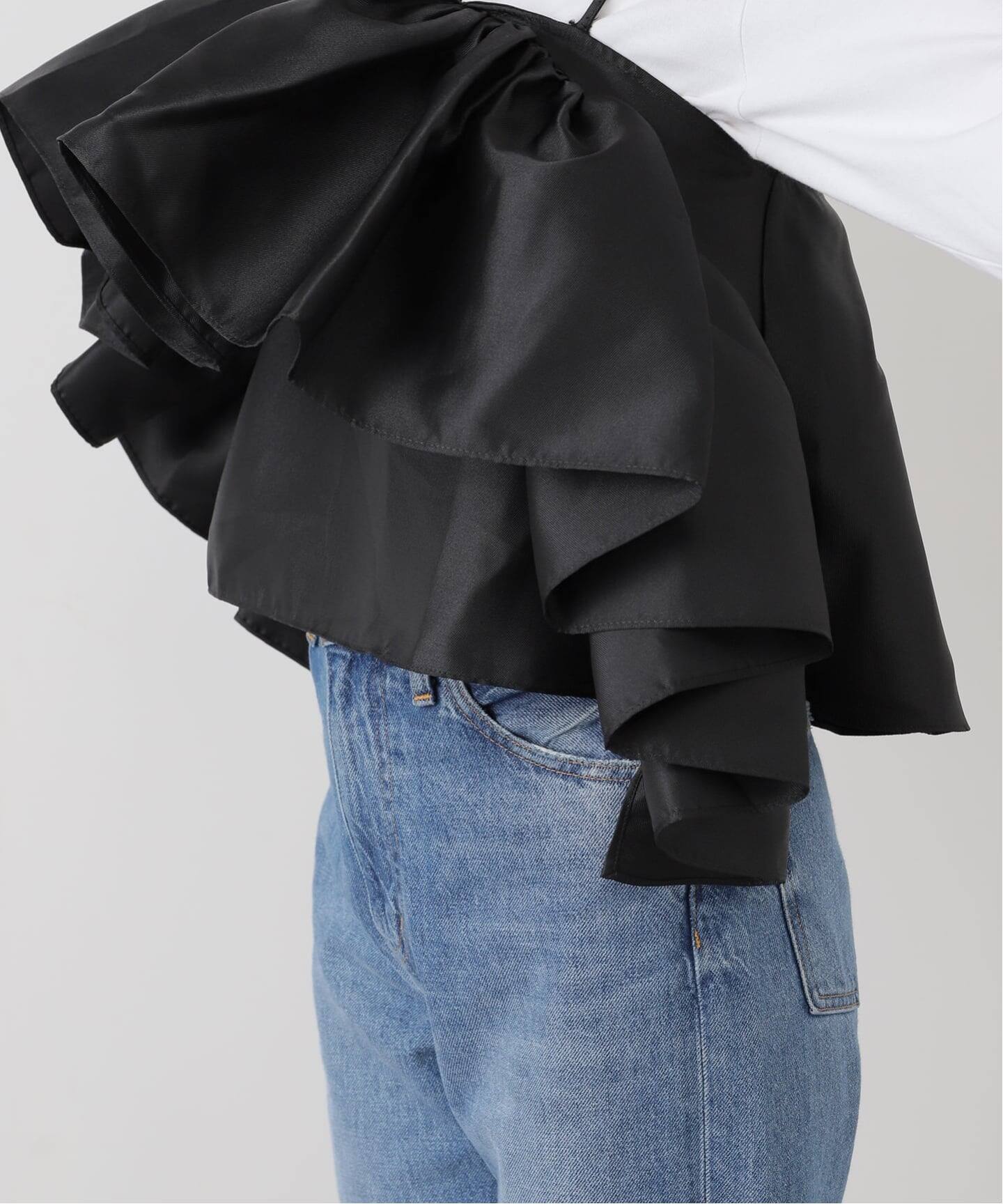 MARQUES ALMEIDA/マルケスアルメイダ】FRONT FRILL TOP（シャツ 