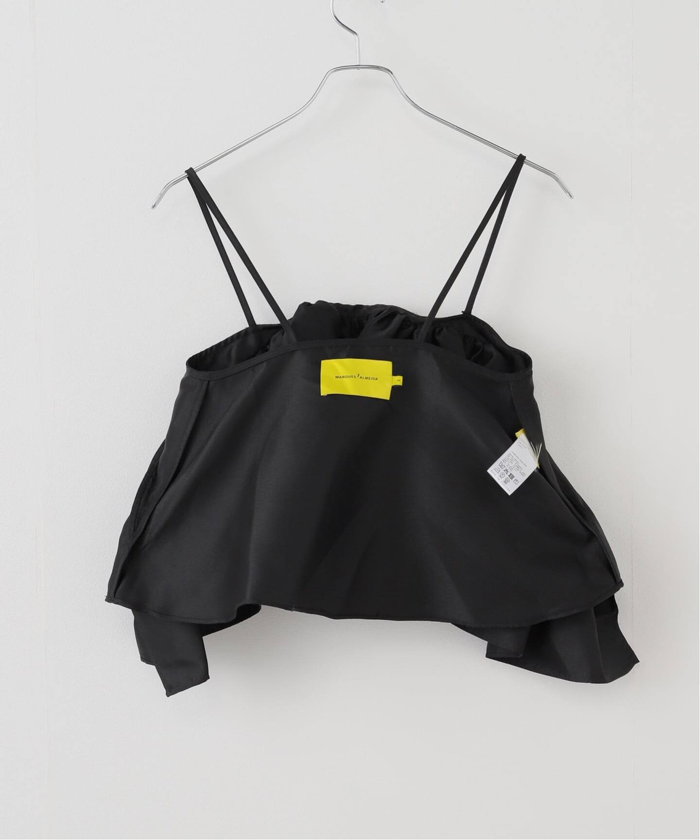 MARQUES ALMEIDA/マルケスアルメイダ】FRONT FRILL TOP（シャツ 