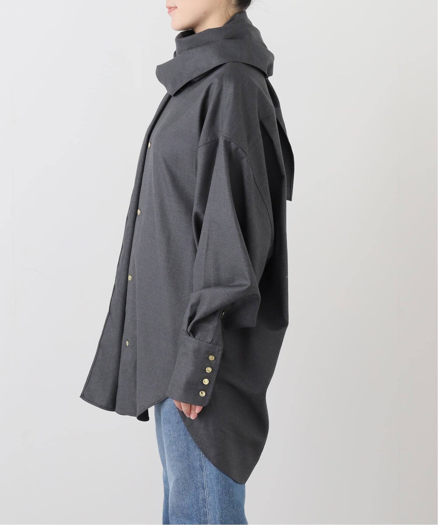 DARKPARK/ダークパーク】GEORGIA SHOWL SHIRT（シャツ／ブラウス