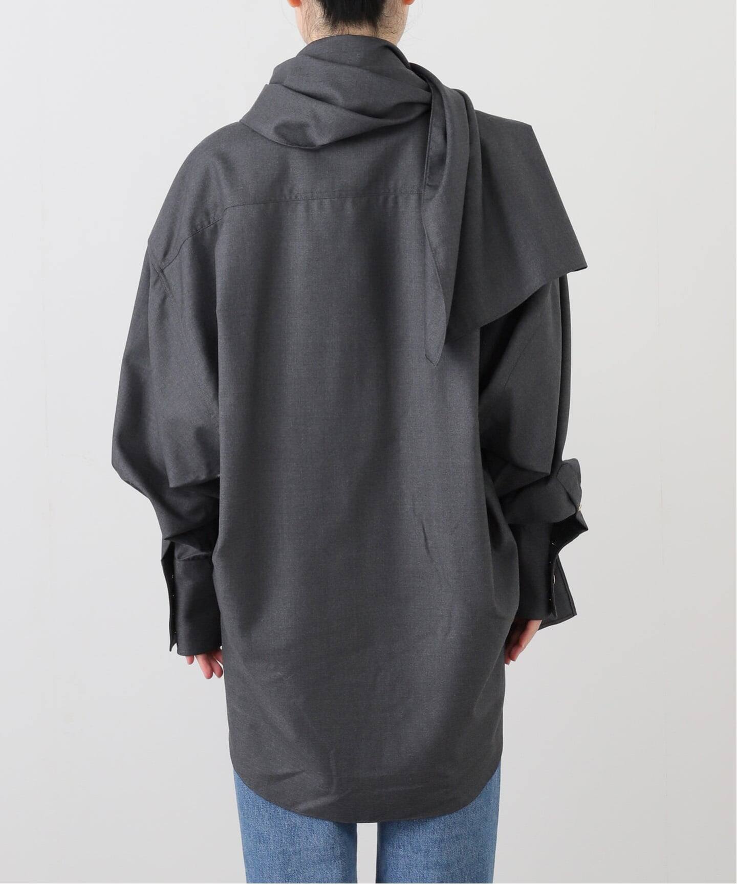 DARKPARK/ダークパーク】GEORGIA SHOWL SHIRT（シャツ／ブラウス