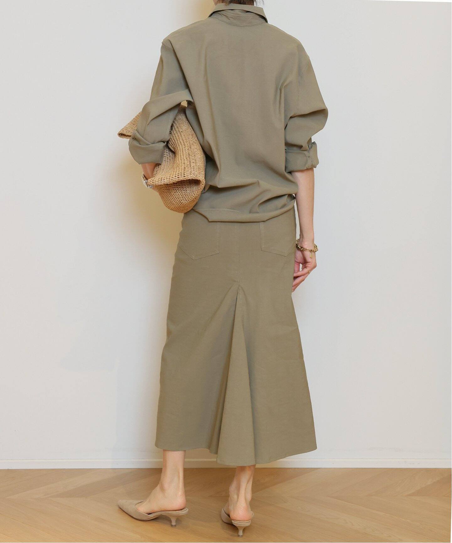 DeuxiemeClasse stretch twill シャツ STRETCH TWILL CACHE シャツ（シャツ／ブラウス）｜Deuxieme
