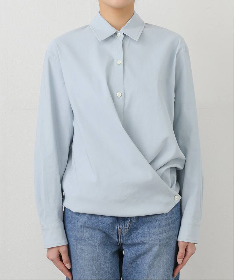 STRETCH TWILL CACHE シャツ（シャツ／ブラウス）｜MUSE de Deuxieme  